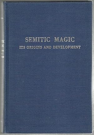 Seller image for Semitic Magic; Its Origins and Development for sale by Bauer Rare Books