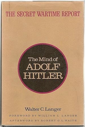 Imagen del vendedor de Mind of Adolf Hitler; The Secret Wartime Report a la venta por Bauer Rare Books