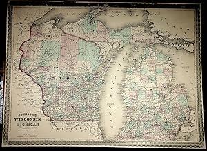 Seller image for WISCONSIN and MICHIGAN for sale by Quiet Friends  IOBA