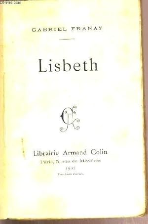 Imagen del vendedor de LISBETH a la venta por Le-Livre