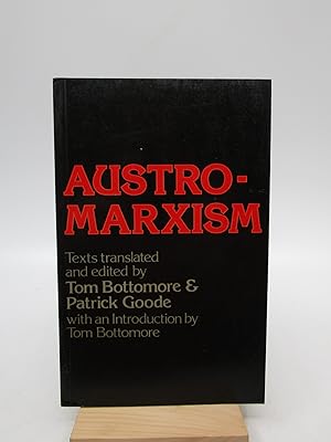 Image du vendeur pour Austro-Marxism (First Edition) mis en vente par Shelley and Son Books (IOBA)