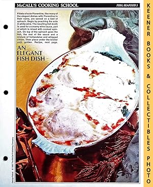 Seller image for McCall's Cooking School Recipe Card: Fish, Seafood 3 - Fillets of Sole Florentine : Replacement McCall's Recipage or Recipe Card For 3-Ring Binders : McCall's Cooking School Cookbook Series for sale by Keener Books (Member IOBA)