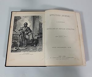 Imagen del vendedor de Appleton's Journal: A Monthly Miscellany of Popular Literature New Series Volume I July - December, 1876 (First Edition) a la venta por Shelley and Son Books (IOBA)