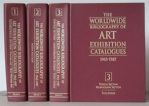 The Worldwide Bibliography of Art Exhibition Catalogues 1963-1987.