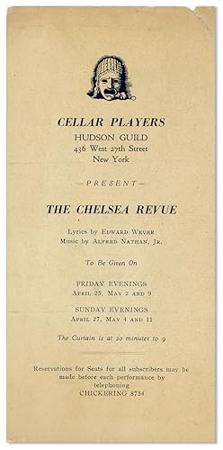 Broadside: Cellar Players, Hudson Guild Present the Chelsea Review