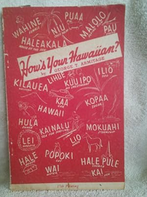 Bild des Verkufers fr How's Your Hawaiian? zum Verkauf von Prairie Creek Books LLC.