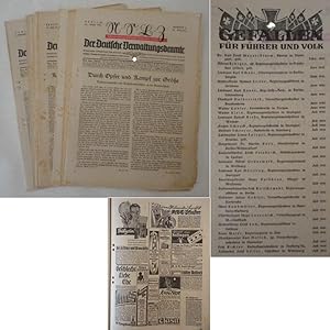 Imagen del vendedor de Der Deutsche Verwaltungsbeamte. Nationalsozialistische Beamten-Zeitung * 10.Jahrgang 1941 (ohne die Nr.1, 3-6,12 und 16/17) a la venta por Galerie fr gegenstndliche Kunst