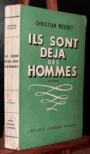 Imagen del vendedor de ILS SONT DEJA DES HOMMES a la venta por Livres 113