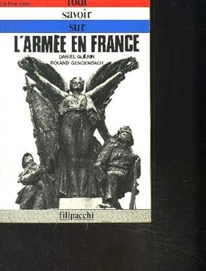 Bild des Verkufers fr L ARMEE EN FRANCE zum Verkauf von Le-Livre