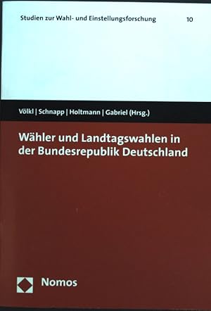 Seller image for Whler und Landtagswahlen in der Bundesrepublik Deutschland. Studien zur Wahl- und Einstellungsforschung ; Bd. 10 for sale by books4less (Versandantiquariat Petra Gros GmbH & Co. KG)