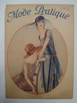 La Mode Pratique Magazine #36, 6th Sept. 1924, Original Front Cover Only