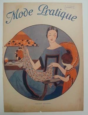 La Mode Pratique Magazine #46, 15th Nov. 1924, Original Front Cover Only