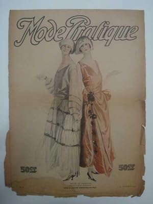 La Mode Pratique Magazine #8, 25th Feb. 1922, Original Front Cover Only