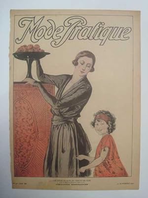 La Mode Pratique Magazine #46, 12th Nov. 1921, Original Front Cover Only