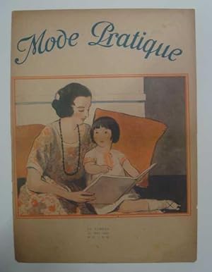 La Mode Pratique Magazine #21, 26th May 1923 Original Front Cover Only
