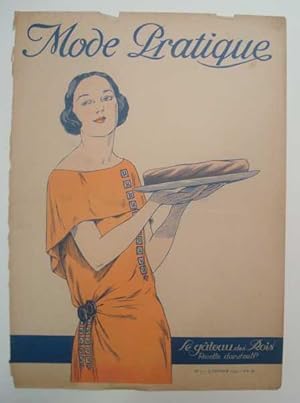 La Mode Pratique Magazine #1, 6th Jan. 1923, Original Front Cover Only
