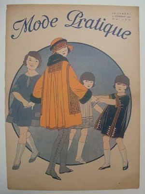 La Mode Pratique Magazine #46, 17th Nov. 1923, Original Front Cover Only