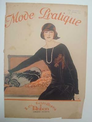 La Mode Pratique Magazine #43, 25th Oct.1924, Original Front Cover Only