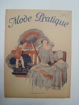 La Mode Pratique Magazine #28, 12th Jul. 1924, Original Front Cover Only