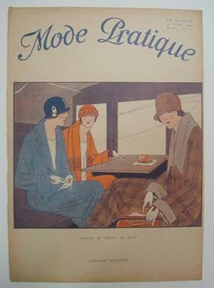 La Mode Pratique Magazine #19, 19th Apr. 1924 Original Front Cover Only