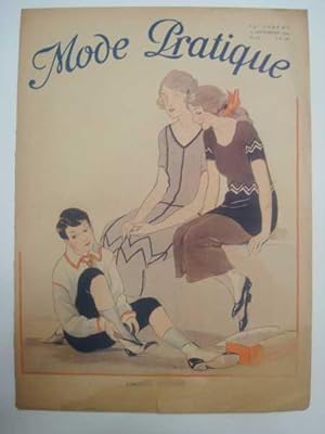 La Mode Pratique Magazine #37, 13th Sept. 1924, Original Front Cover Only