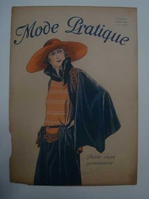 La Mode Pratique Magazine #12, 24th Mar. 1923, Original Front Cover Only