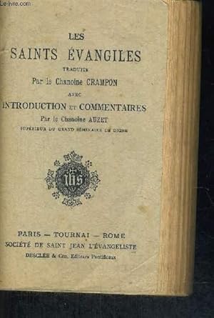 Imagen del vendedor de LES SAINTS EVANGILES a la venta por Le-Livre