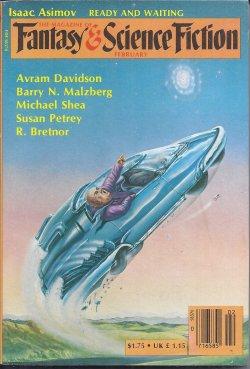 Imagen del vendedor de The Magazine of FANTASY AND SCIENCE FICTION (F&SF): February, Feb. 1983 a la venta por Books from the Crypt