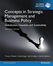 Seller image for INTERNATIONAL EDITION---Concepts in Strategic Management and Business Policy, 14th edition for sale by READINGON LLC