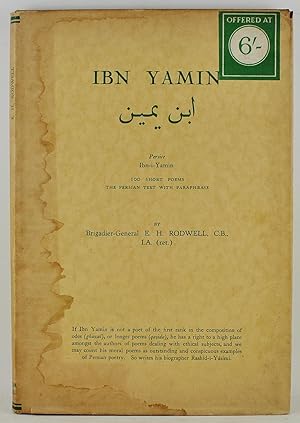 Immagine del venditore per Ibn Yamin Persice Ibn-i-Yamin 100 Short Poems The Persian Text with Paraphrase 1st Edition venduto da Gotcha By The Books