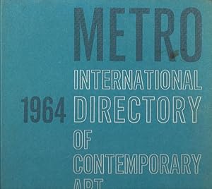 Imagen del vendedor de METRO - International Directory of Contemporary Art / Catalogue International de l'Art Contemporain / Catalogo Internazionale dell'Arte Contemporanea 1961 a la venta por ART...on paper - 20th Century Art Books