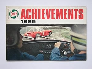 CASTROL ACHIEVEMENTS 1965