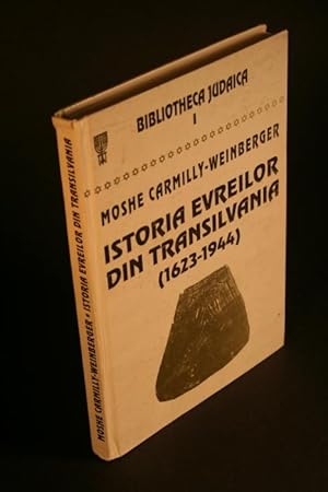 Image du vendeur pour Istoria evreilor din Transilvania (1623-1944). mis en vente par Steven Wolfe Books