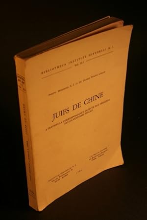 Immagine del venditore per Juifs de Chine :  travers la correspondance indite des jsuites du dix-huitime sicle. Edited by Joseph Dehergne, Donald Daniel Leslie, prface de Jacques Gernet venduto da Steven Wolfe Books