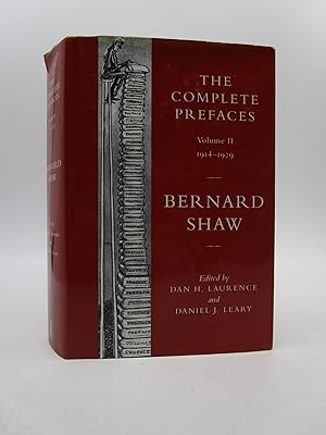 Image du vendeur pour The Complete Prefaces: Volume 2: 1914-1929 (Vol 2) FIRST EDITION mis en vente par Shelley and Son Books (IOBA)