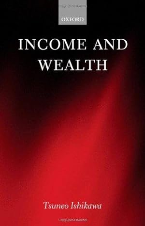 Image du vendeur pour Income and Wealth mis en vente par Bellwetherbooks