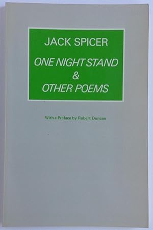 Seller image for One Night Stand and Other Poems for sale by Dela Duende Books
