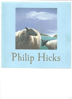 Image du vendeur pour NEW PAINTINGS BY PHILIP HICKS OF HIS CELEBRATED SHEEP mis en vente par Books for Amnesty, Malvern