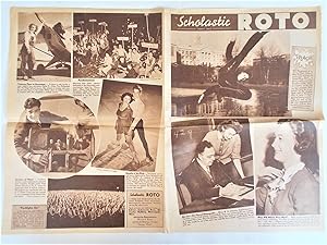 Bild des Verkufers fr Scholastic ROTO (Volume 1 Issue 4 - Circa 1942-44) (Pictorial Newspaper) zum Verkauf von Bloomsbury Books