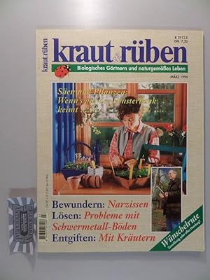 Seller image for kraut & rben - Das Magazin fr biologisches Grtnern und naturgemes Leben, Mrz 1996. for sale by Druckwaren Antiquariat