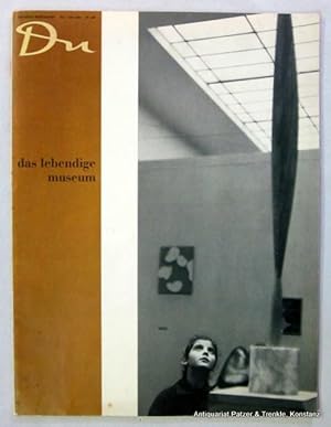 Themenheft der Zeitschrift DU. Jahrgang 18, Heft 7. Zürich, Juli, 1958. Fol. Mit zahlreichen, tei...