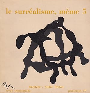 Bild des Verkufers fr Le surralisme, mme. Nr. 1 - 5. 5 Hefte (alles Erschienene). zum Verkauf von Dieter Eckert