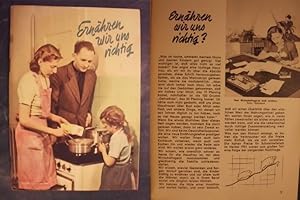 Imagen del vendedor de Ernhren wir uns richtig? a la venta por Buchantiquariat Uwe Sticht, Einzelunter.