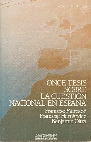Seller image for ONCE TESIS SOBRE LA CUESTIN NACIONAL EN ESPAA for sale by Librera Vobiscum