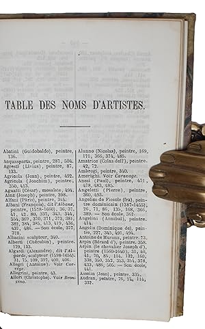 Les Musées et Galeries de Rome. Catalogue général de tous les Objets d'Art qui y sont exposés.