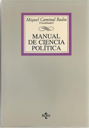 Immagine del venditore per Manual de Ciencia Poltica venduto da Librera Torres-Espinosa