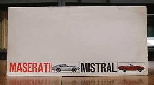 Maserati Mistral. Viersprachiger orig. Prospekt mit Abbildungen und Datenblatt.