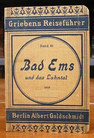 Bad Ems und das Lahntal. Praktischer Reiseführer. Sechzehnte Auflage. Mit 2 Karten.