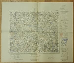 Topographische Übersichtskarte des Deutschen Reiches. Ausgabe C. Blatt 76: Spandau. Hg. von der p...