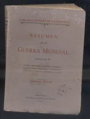 RESUMEN DE LA GUERRA MUNDIAL 1914-1918.